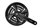 Шатуны SHIMANO TOURNEY FC-TX801 42/32/22T 170мм  Шатуны SHIMANO TOURNEY FC-TX801 42/32/22T 170мм  от магазина Супер Спорт